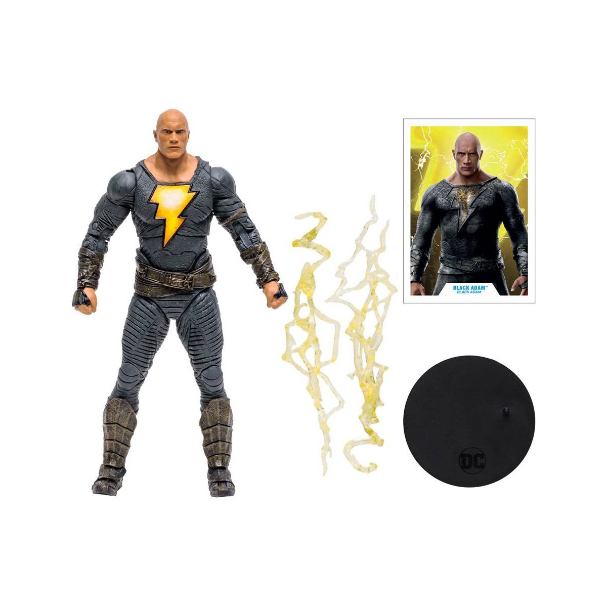 Mc Farlane DC Comics - Personaggio d'azione Black Adam - Black Adam Movie
