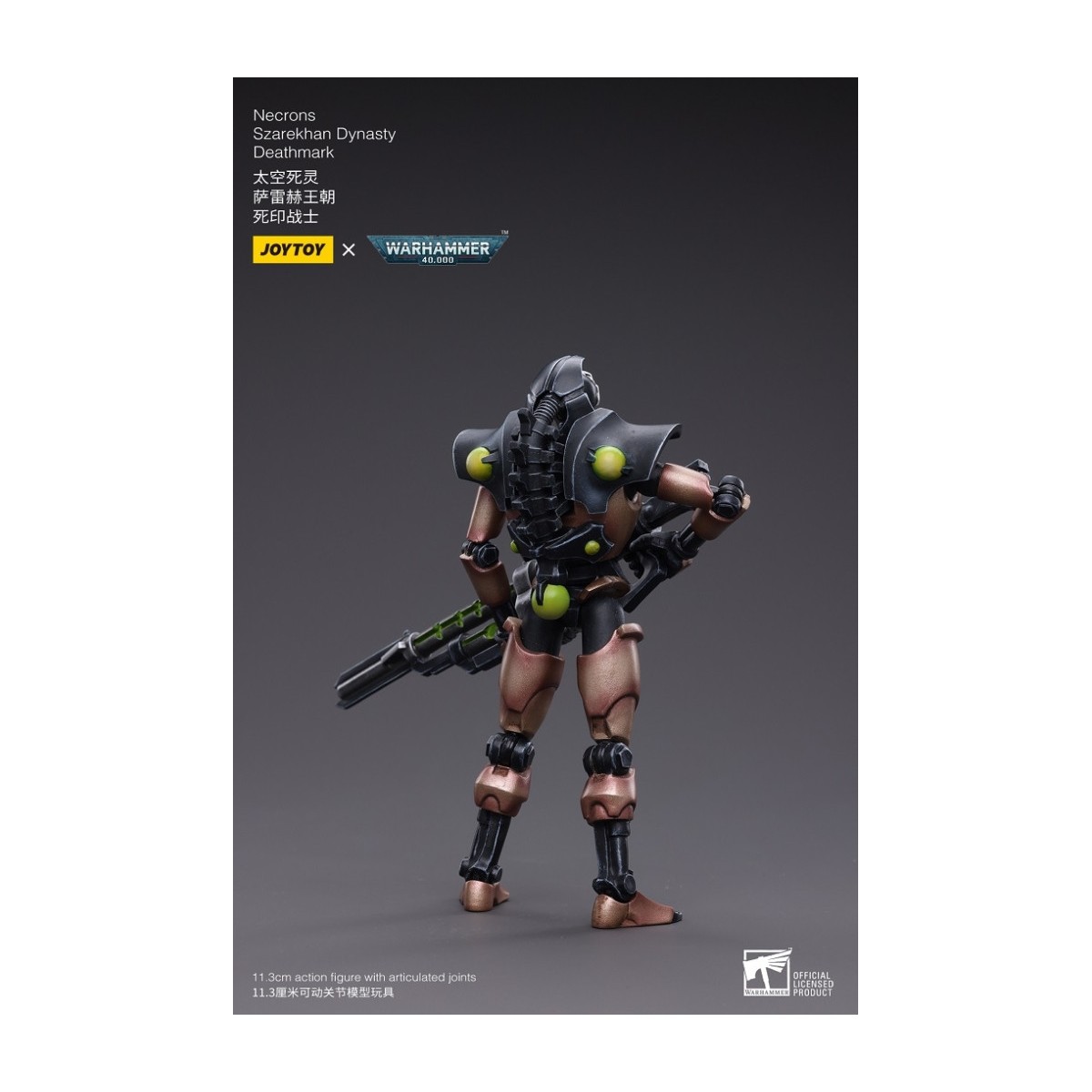 JoyToy Necrons - Dinastia Necrons Szarekhan Deathmark confezione da 1/18 - Warhammer 40K