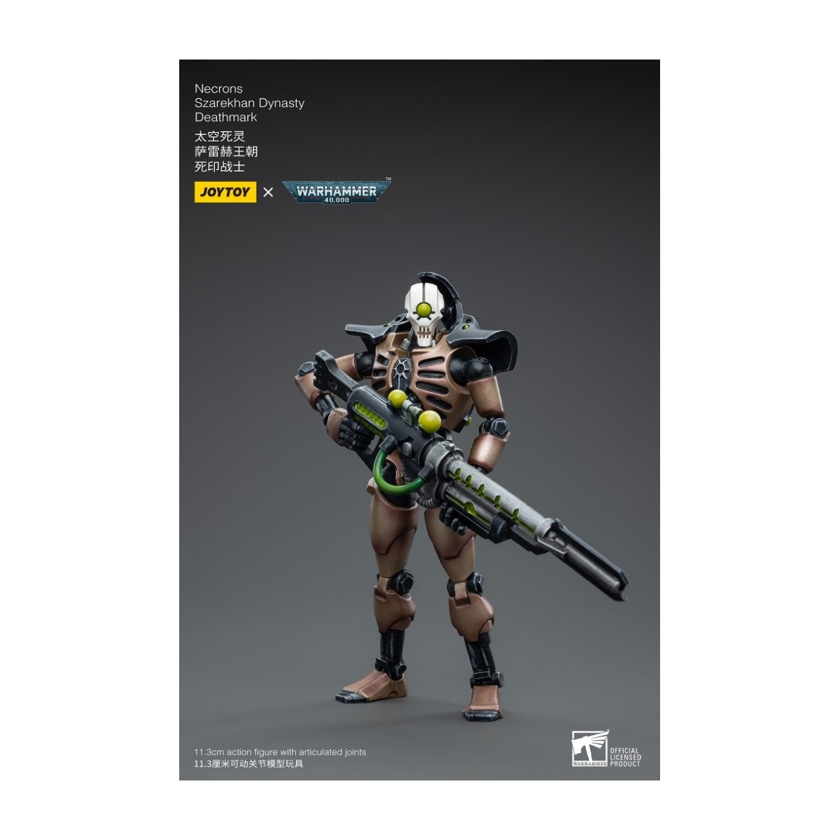 JoyToy Necrons - Dinastia Necrons Szarekhan Deathmark confezione da 1/18 - Warhammer 40K
