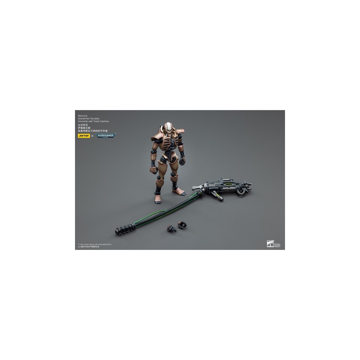 JoyToy Necrons - Dinastia Necrons Szarekhan Deathmark confezione da 1/18 - Warhammer 40K
