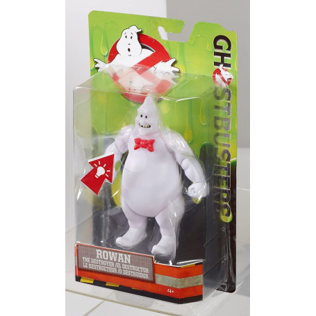 Mattel Ghostbusters - Figura d'azione degli Acchiappafantasmi Rowan il Distruttore
