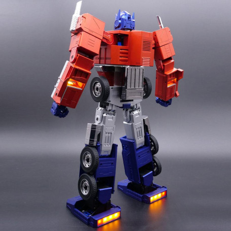 Robosen - Transformers Optimus Prime - robot interattivo autotrasformante - Versione inglese