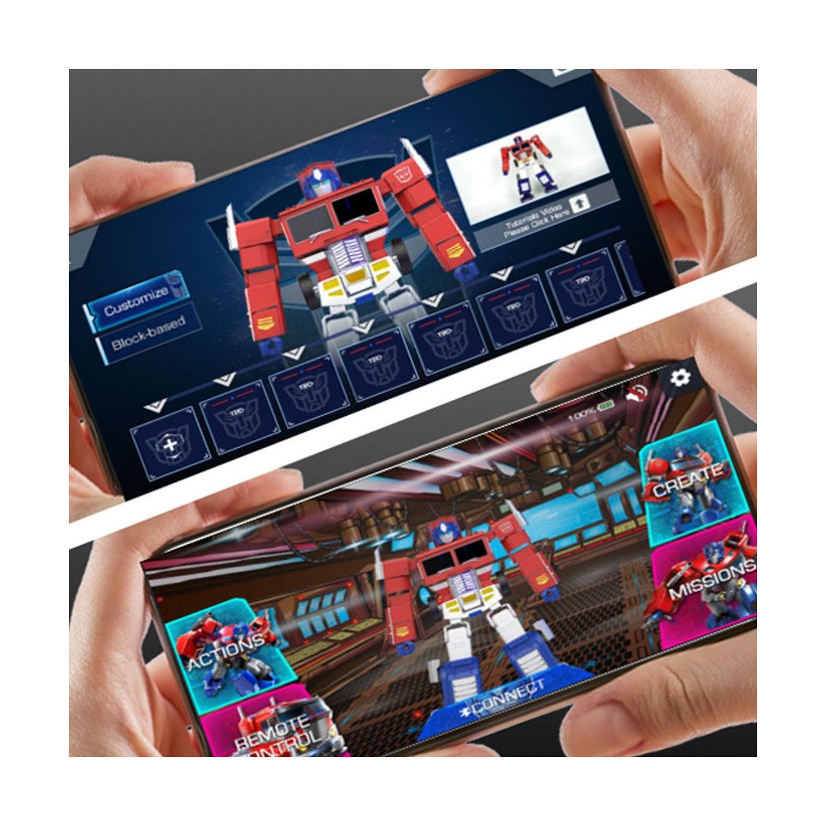Robosen - Transformers Optimus Prime - robot interattivo autotrasformante - Versione inglese