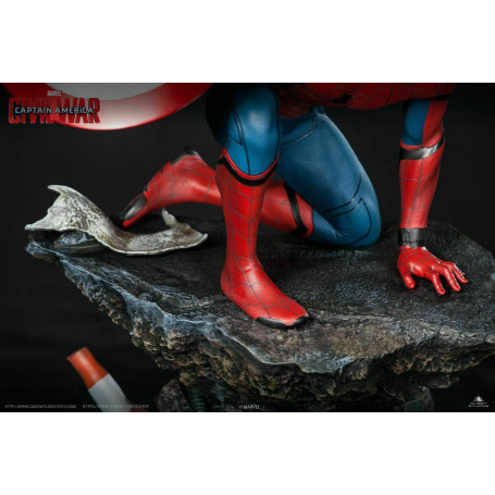 Queen Studios - Statua 1/4 di Spider-Man Edizione Regolare - Capitan America: Guerra Civile