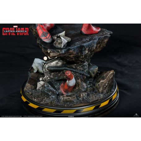 Queen Studios - Statua 1/4 di Spider-Man Edizione Regolare - Capitan America: Guerra Civile
