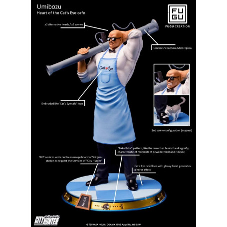 Fugu Creation - Statua Umibozu 1/6 - Cacciatore di città - Mammut Nicky Larson