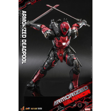 Hot Toys Marvel Armorized Warrior - Deadpool Armorized 1/6 