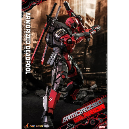 Hot Toys Marvel Armorized Warrior - Deadpool Armorized 1/6 
