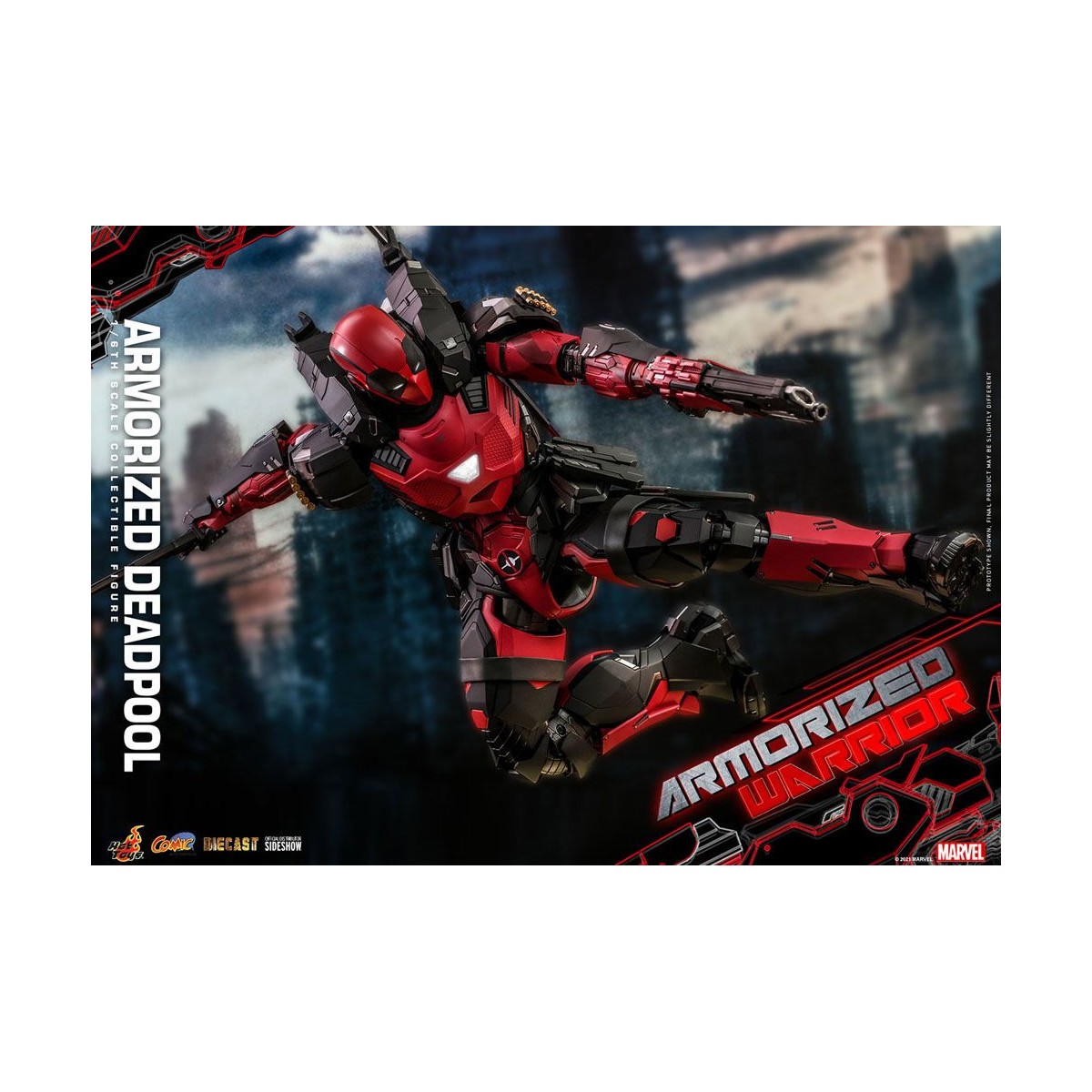 Hot Toys Marvel Armorized Warrior - Deadpool Armorized 1/6 