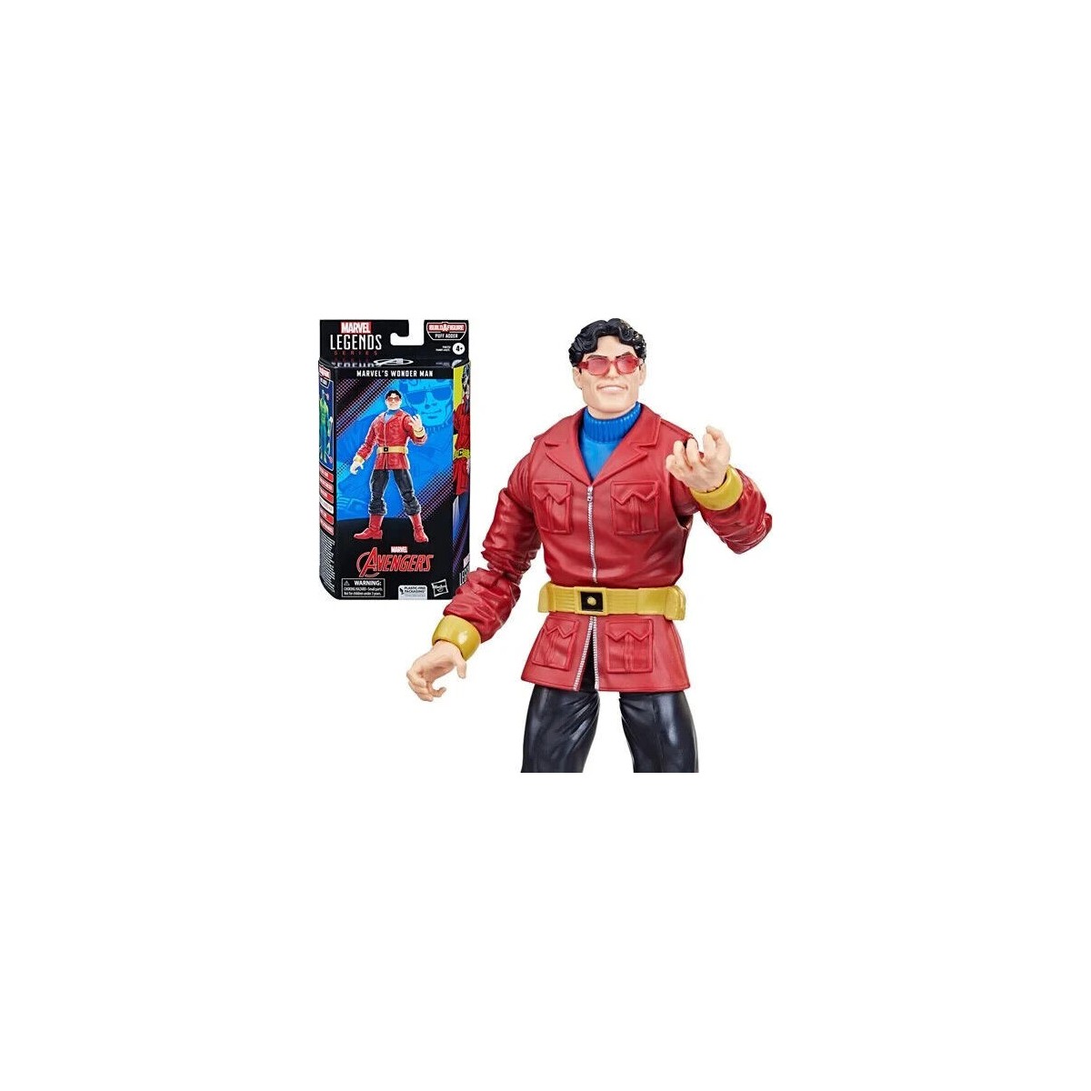 Marvel Legends - PUFF ADDER WAVE - Il fumetto classico dei Vendicatori - set di 7 figure