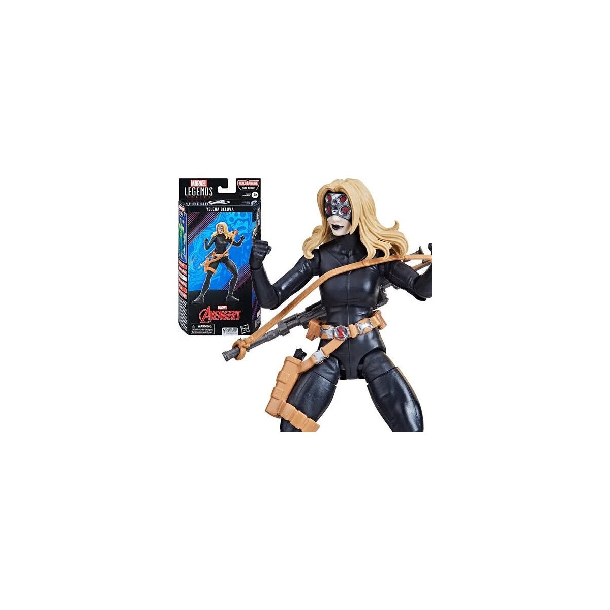Marvel Legends - PUFF ADDER WAVE - Il fumetto classico dei Vendicatori - set di 7 figure