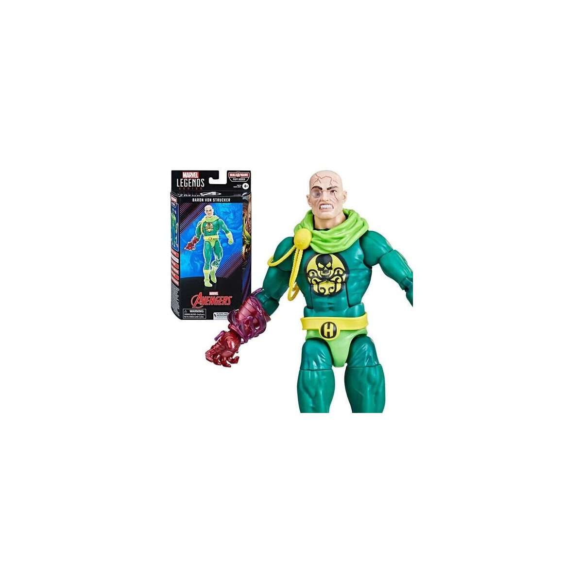 Marvel Legends - PUFF ADDER WAVE - Il fumetto classico dei Vendicatori - set di 7 figure