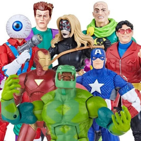 Marvel Legends - PUFF ADDER WAVE - Il fumetto classico dei Vendicatori - set di 7 figure