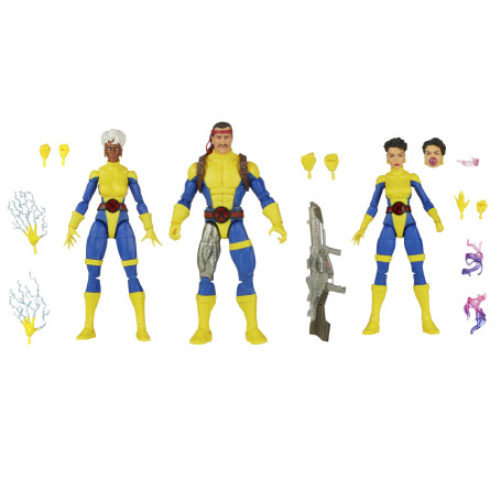 Serie Leggende Marvel - Uniforme di FORGE, STORM e JUBILEE Jim Lee - The Uncanny X-Men 3 Pack