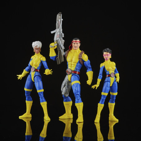 Serie Leggende Marvel - Uniforme di FORGE, STORM e JUBILEE Jim Lee - The Uncanny X-Men 3 Pack