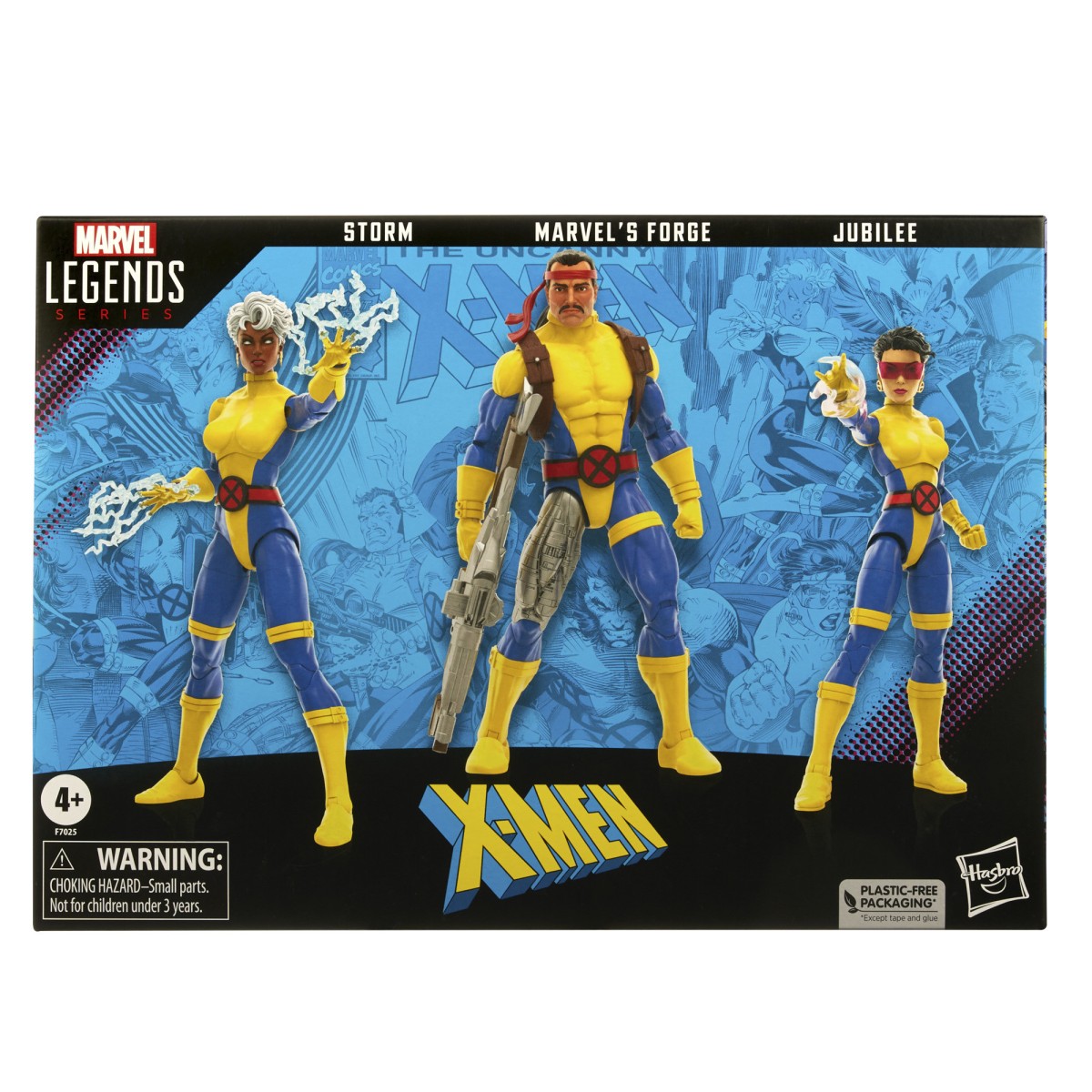 Serie Leggende Marvel - Uniforme di FORGE, STORM e JUBILEE Jim Lee - The Uncanny X-Men 3 Pack