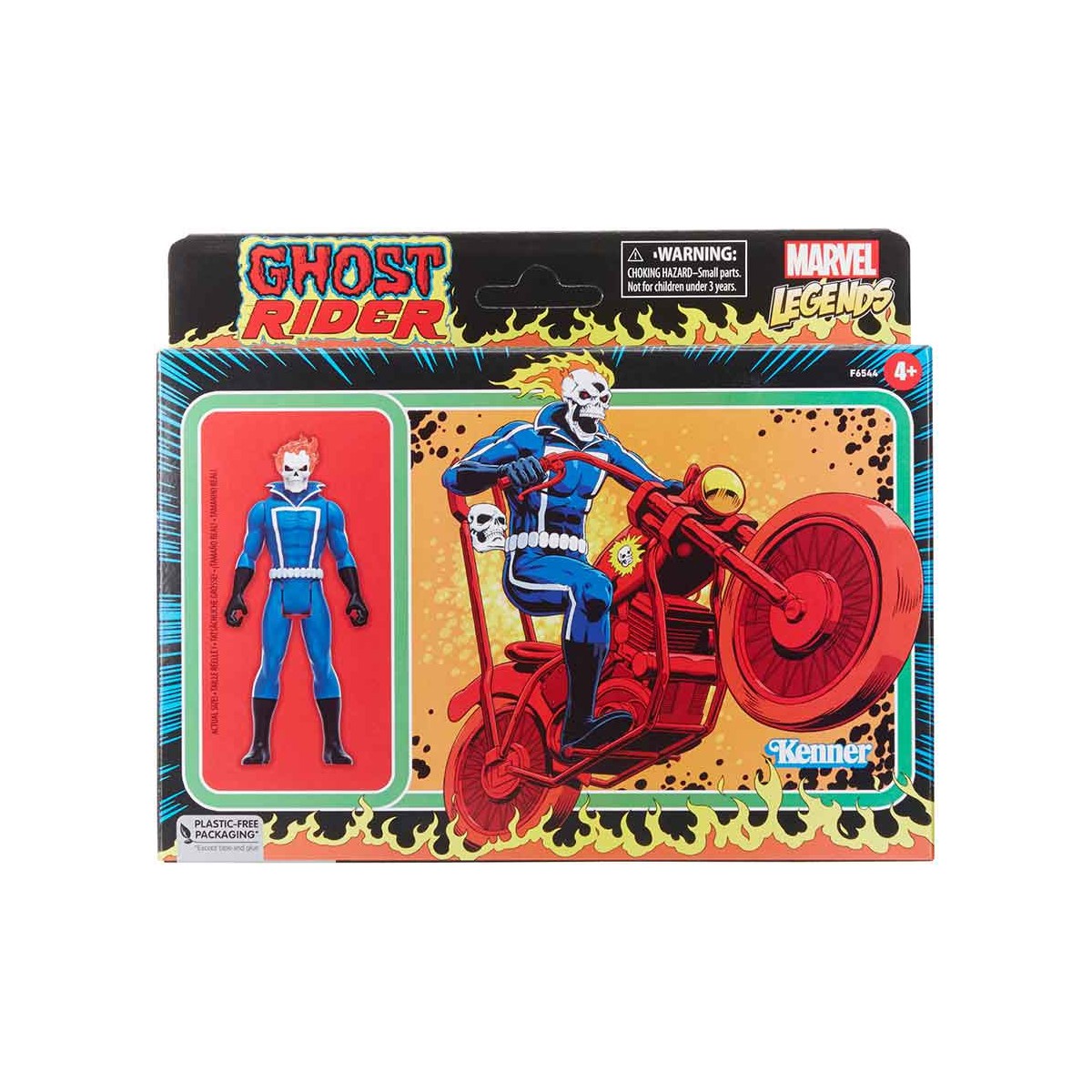 Marvel Legends RETRO - Ghost Rider con bicicletta