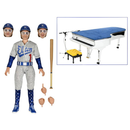 Neca - Elton John Live in '75 Set deluxe - Panno retrò