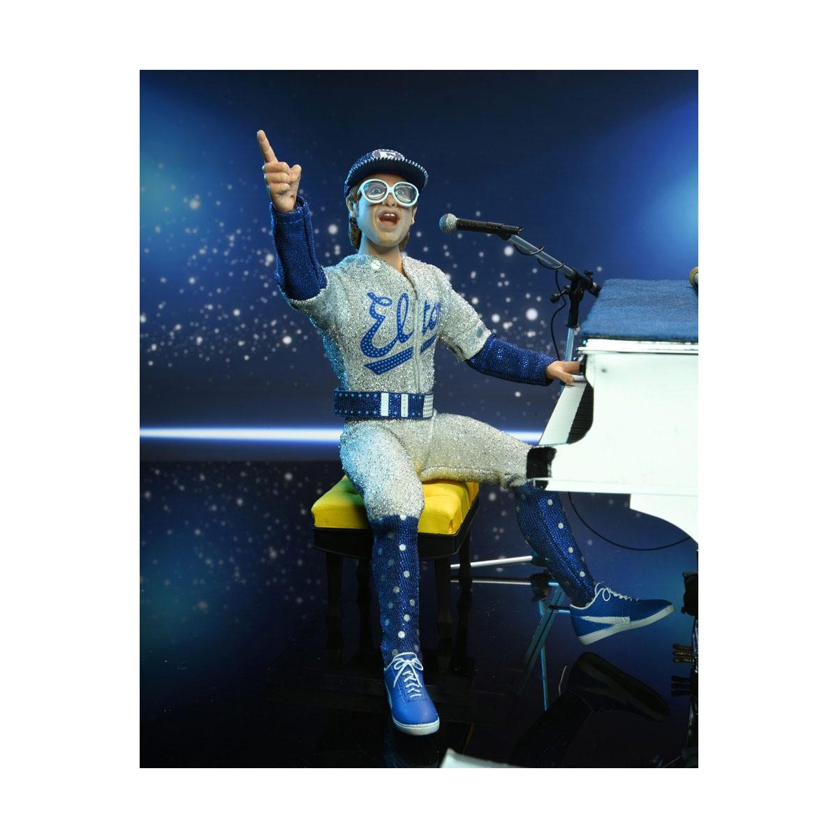 Neca - Elton John Live in '75 Set deluxe - Panno retrò