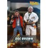 Hot Toys Ritorno al futuro Doc Brown, figura d'azione 1/6