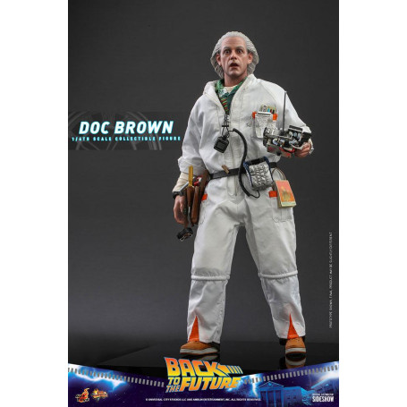 Hot Toys Ritorno al futuro Doc Brown, figura d'azione 1/6