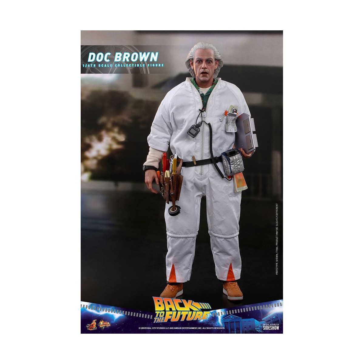 Hot Toys Ritorno al futuro Doc Brown, figura d'azione 1/6