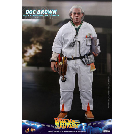 Hot Toys Ritorno al futuro Doc Brown, figura d'azione 1/6