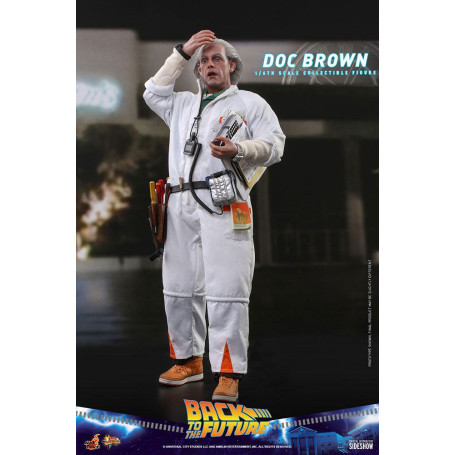 Hot Toys Ritorno al futuro Doc Brown, figura d'azione 1/6