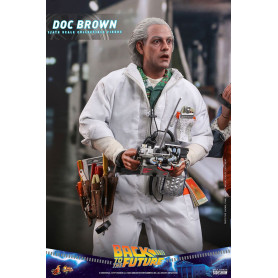 Hot Toys Ritorno al futuro Doc Brown, figura d'azione 1/6