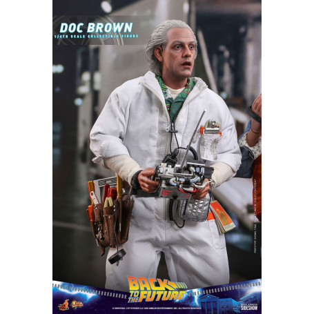 Hot Toys Ritorno al futuro Doc Brown, figura d'azione 1/6
