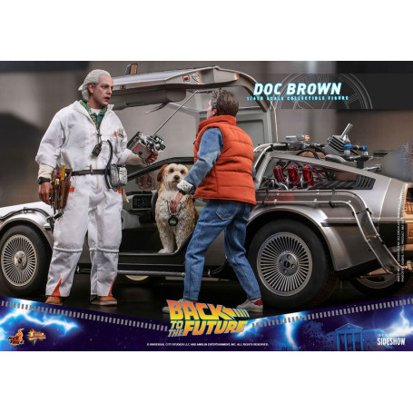 Hot Toys Ritorno al futuro Doc Brown, figura d'azione 1/6