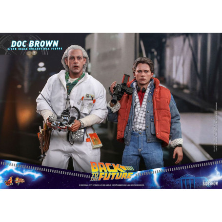 Hot Toys Ritorno al futuro Doc Brown, figura d'azione 1/6