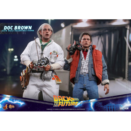 Hot Toys Ritorno al futuro Doc Brown, figura d'azione 1/6
