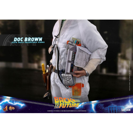 Hot Toys Ritorno al futuro Doc Brown, figura d'azione 1/6