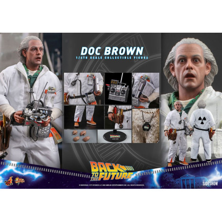 Hot Toys Ritorno al futuro Doc Brown, figura d'azione 1/6
