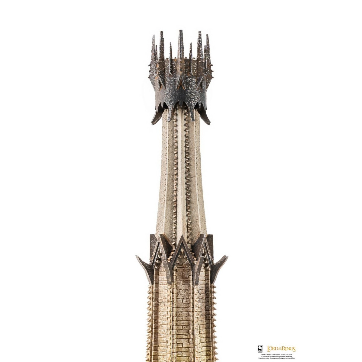 Pure Arts LOTR Bocca di Sauron in scala 1:1 Statua di maschera artistica - Il Signore degli Anelli Il Ritorno del Re