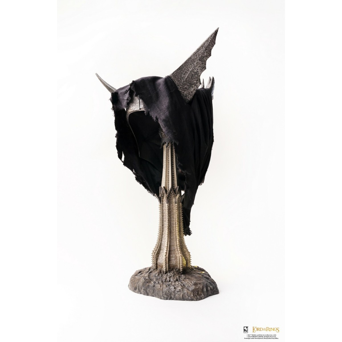 Pure Arts LOTR Bocca di Sauron in scala 1:1 Statua di maschera artistica - Il Signore degli Anelli Il Ritorno del Re