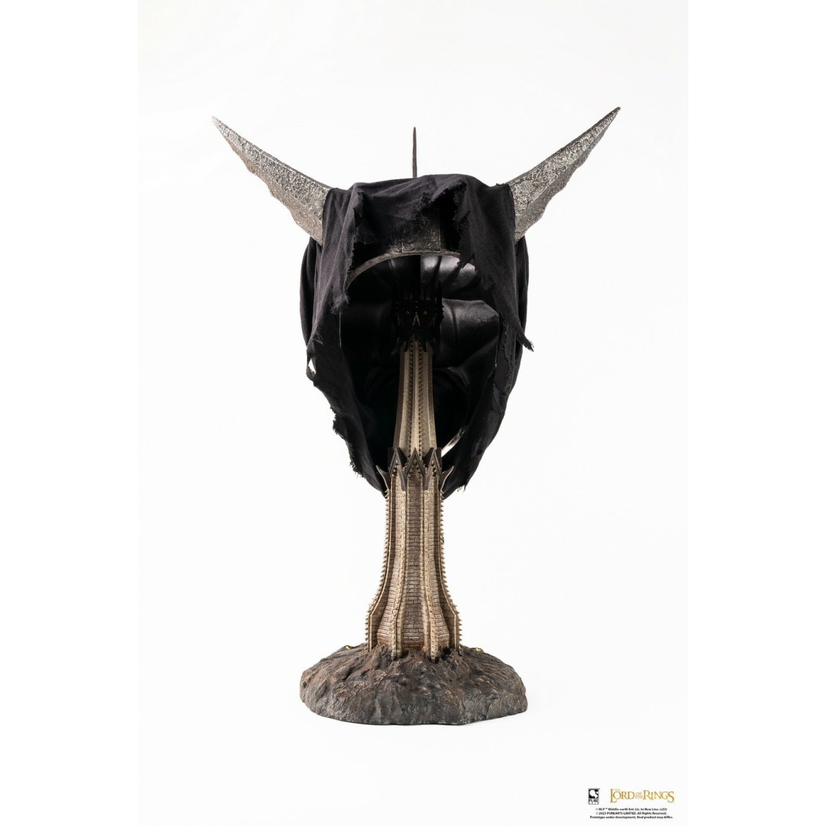 Pure Arts LOTR Bocca di Sauron in scala 1:1 Statua di maschera artistica - Il Signore degli Anelli Il Ritorno del Re