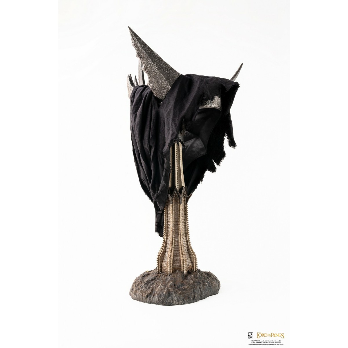 Pure Arts LOTR Bocca di Sauron in scala 1:1 Statua di maschera artistica - Il Signore degli Anelli Il Ritorno del Re
