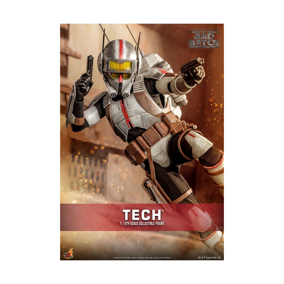 Hot Toys Star Wars -Tech - Il lotto cattivo 1/6
