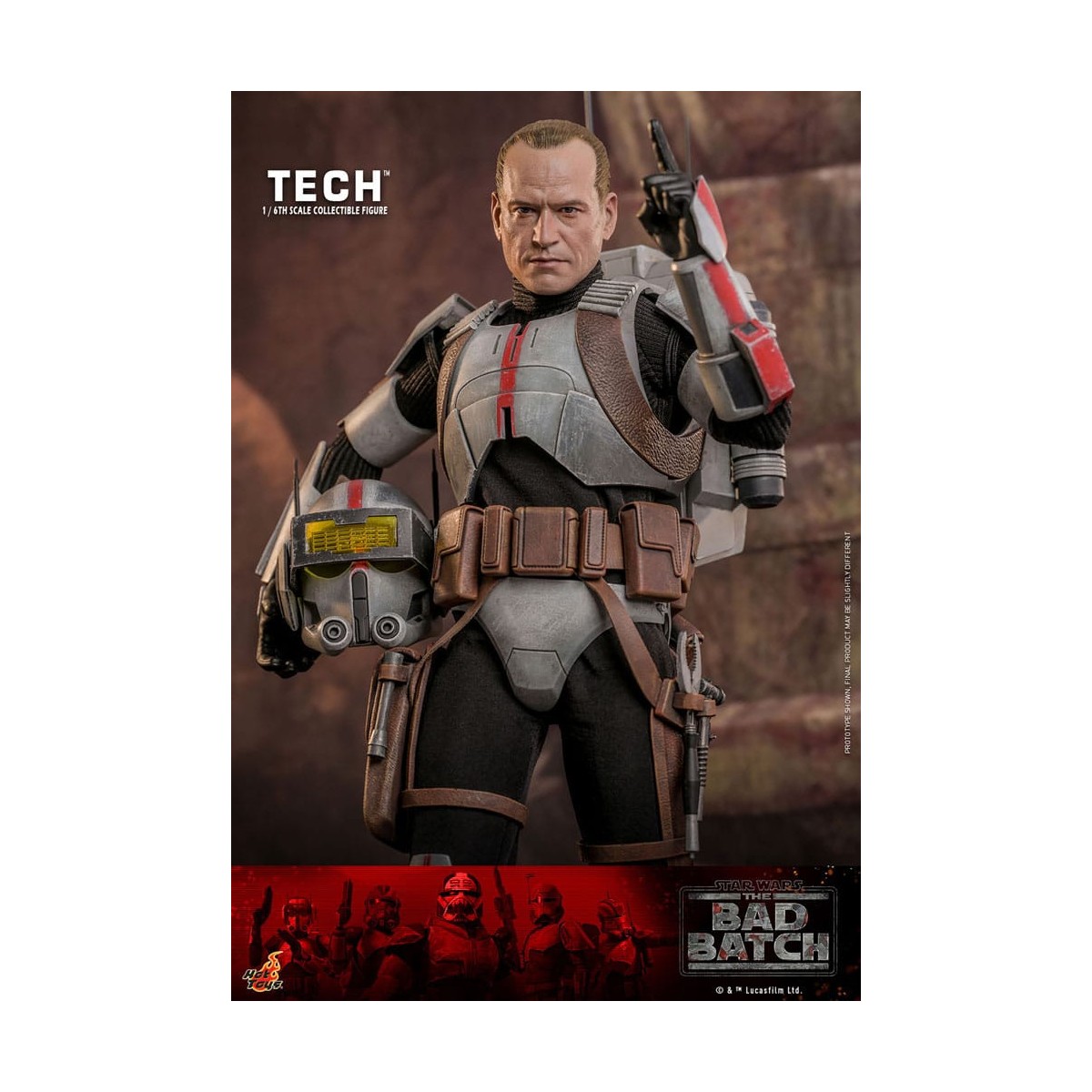 Hot Toys Star Wars -Tech - Il lotto cattivo 1/6