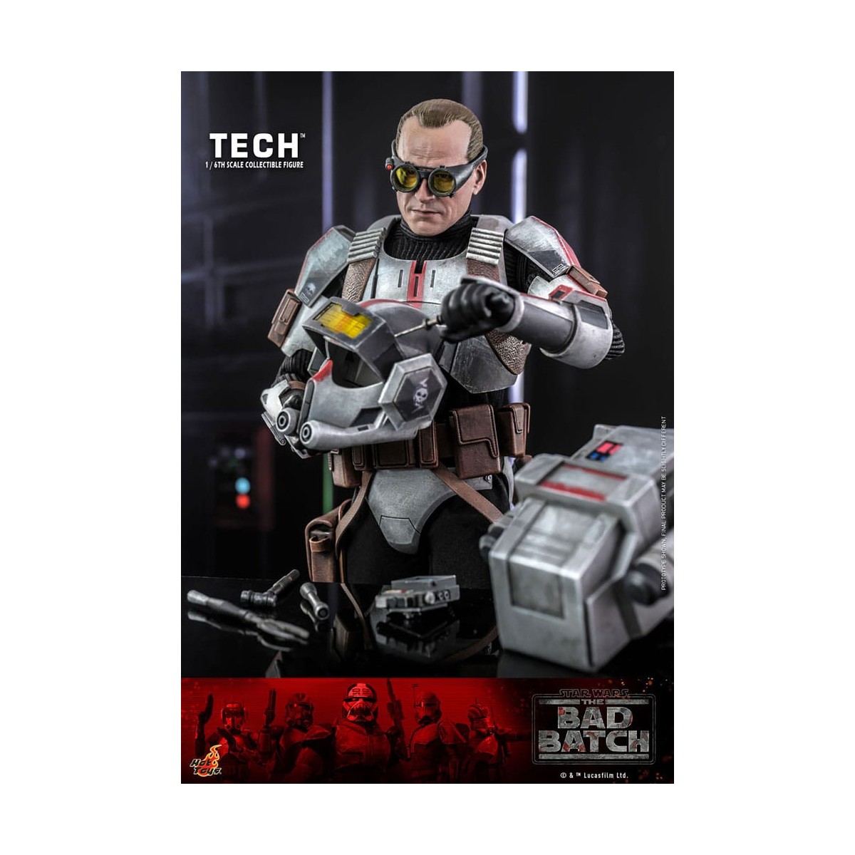 Hot Toys Star Wars -Tech - Il lotto cattivo 1/6