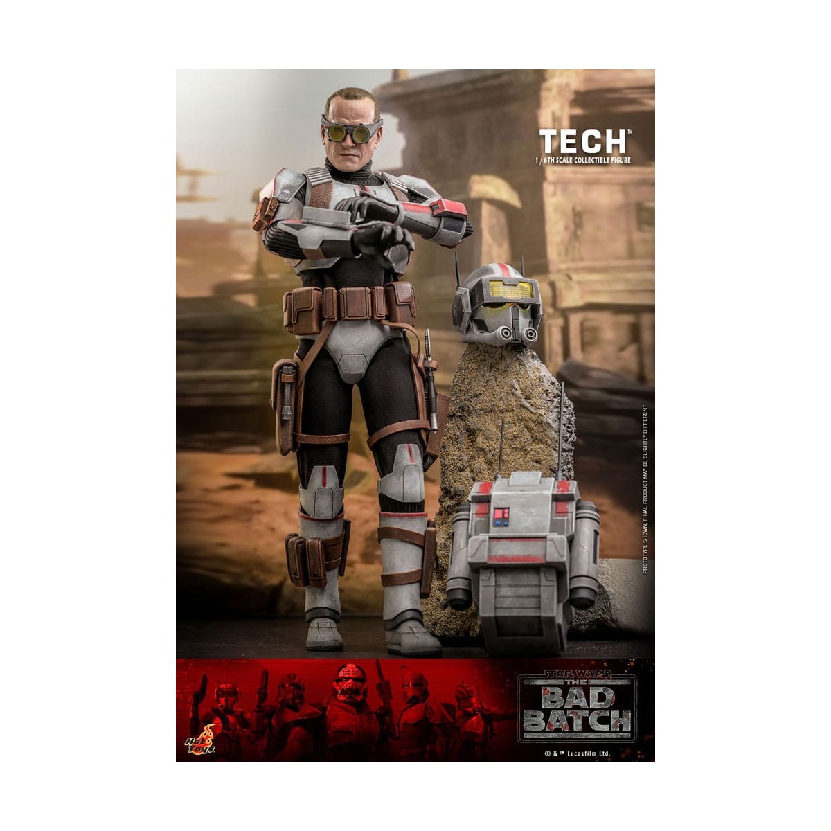 Hot Toys Star Wars -Tech - Il lotto cattivo 1/6