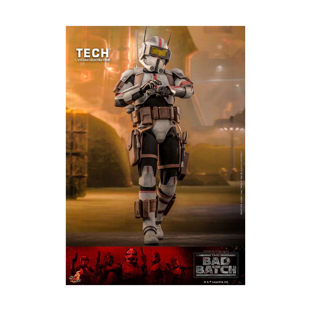 Hot Toys Star Wars -Tech - Il lotto cattivo 1/6