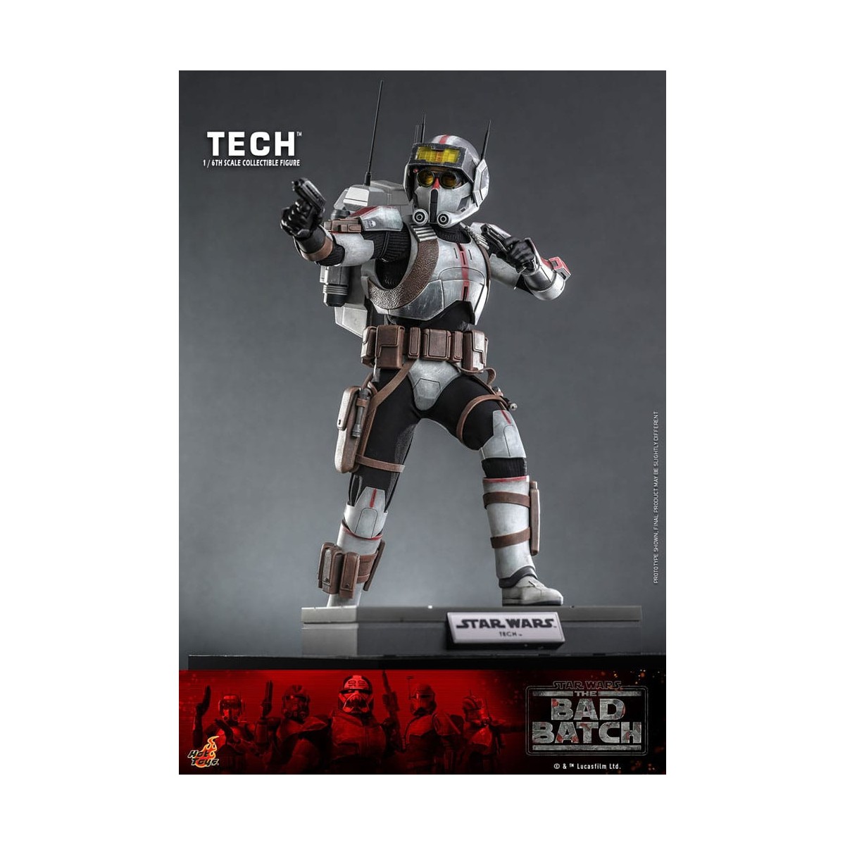 Hot Toys Star Wars -Tech - Il lotto cattivo 1/6