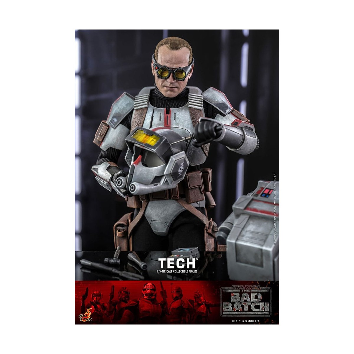 Hot Toys Star Wars -Tech - Il lotto cattivo 1/6
