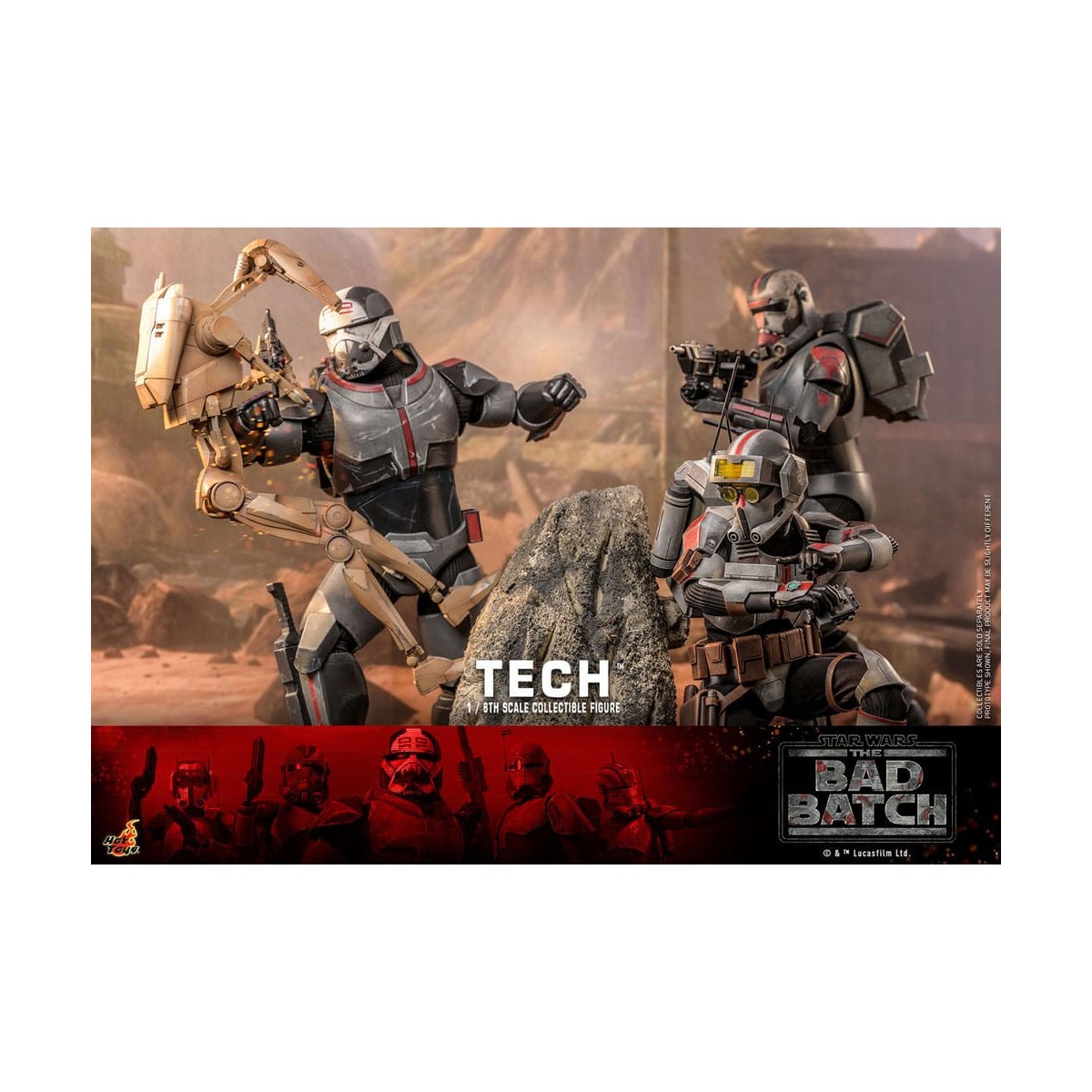 Hot Toys Star Wars -Tech - Il lotto cattivo 1/6