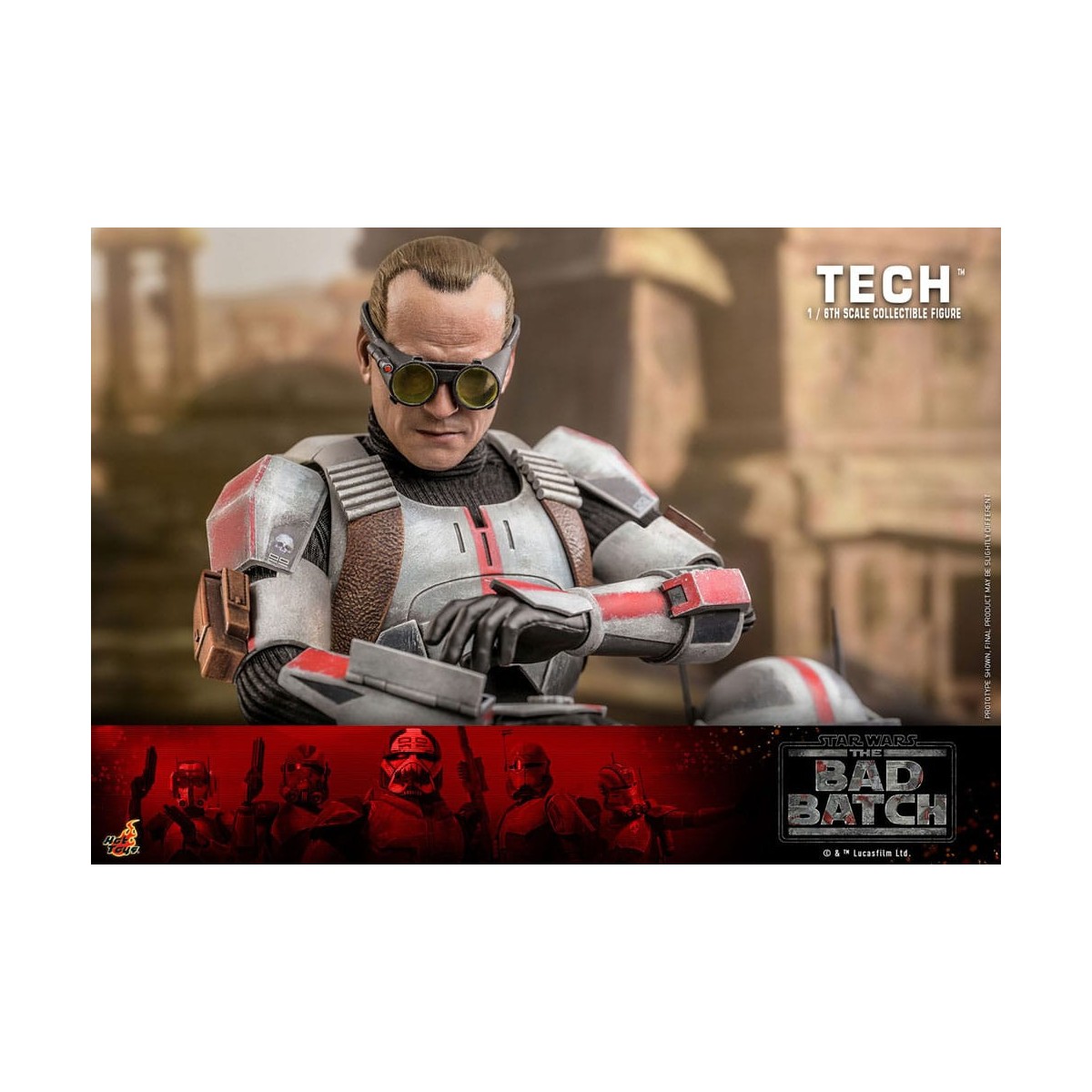 Hot Toys Star Wars -Tech - Il lotto cattivo 1/6