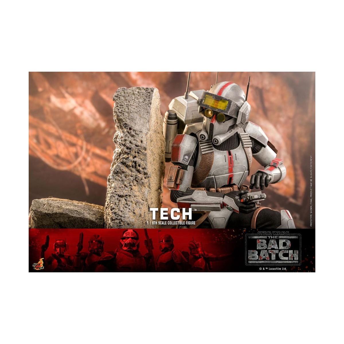 Hot Toys Star Wars -Tech - Il lotto cattivo 1/6