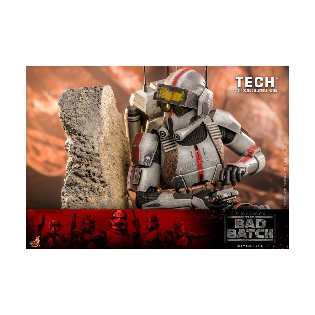 Hot Toys Star Wars -Tech - Il lotto cattivo 1/6